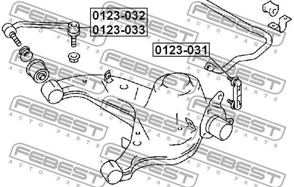 Link/Coupling Rod, stabiliser bar