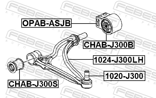 Control/Trailing Arm, wheel suspension