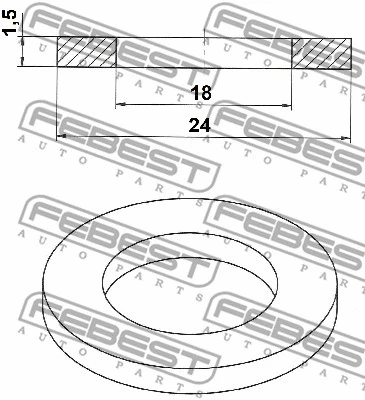 Seal Ring, oil drain plug