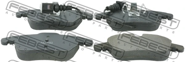 Brake Pad Set, disc brake (2301-TIGF)