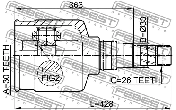 Joint Kit, drive shaft