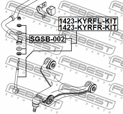 Link/Coupling Rod, stabiliser bar