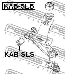 Mounting, control/trailing arm