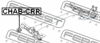 Bushing, axle beam