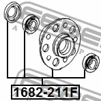 Wheel Hub (1682-211F)
