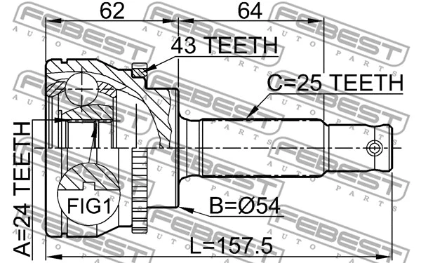 Joint Kit, drive shaft