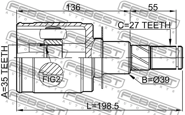 Joint Kit, drive shaft