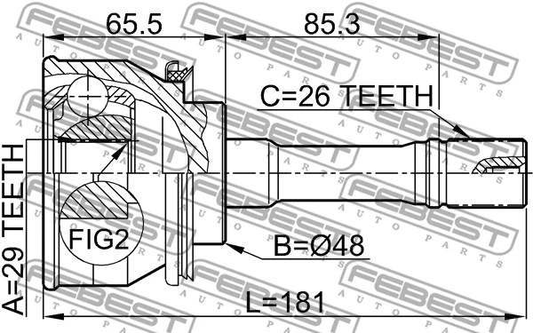 Joint Kit, drive shaft