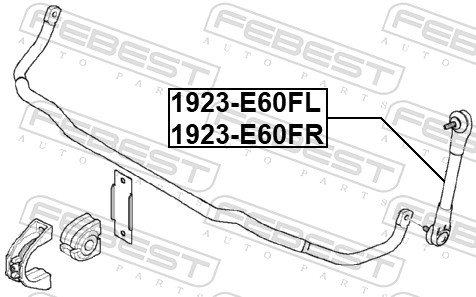Link/Coupling Rod, stabiliser bar