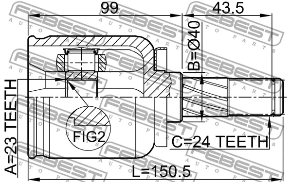 Joint Kit, drive shaft