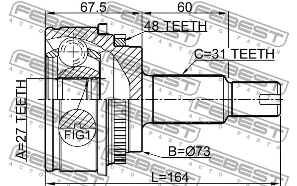 Joint Kit, drive shaft