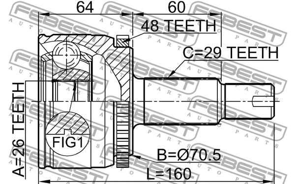 Joint Kit, drive shaft