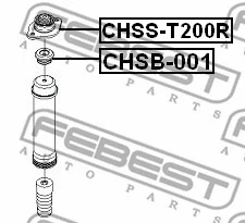 Suspension Strut Support Mount