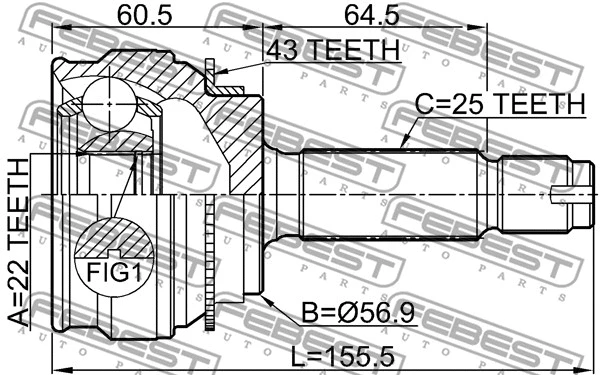 Joint Kit, drive shaft