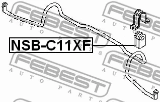 Mounting, stabiliser bar