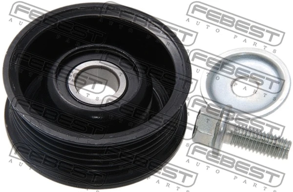 Tensioner Pulley, V-ribbed belt (0587-BK)
