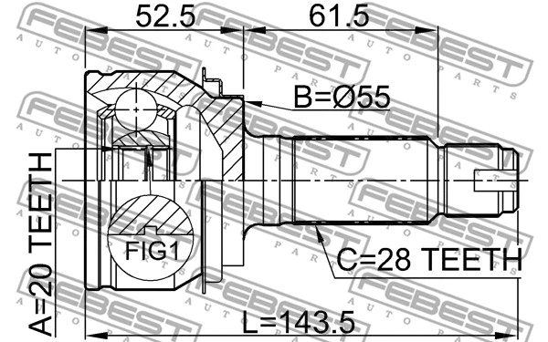 Joint Kit, drive shaft