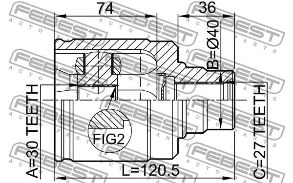 Joint Kit, drive shaft