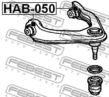 Mounting, control/trailing arm