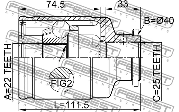 Joint Kit, drive shaft