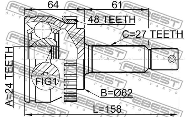 Joint Kit, drive shaft