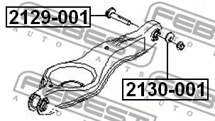 Caster Shim, axle beam