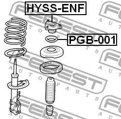 Suspension Strut Support Mount