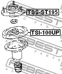 Suspension Strut Support Mount