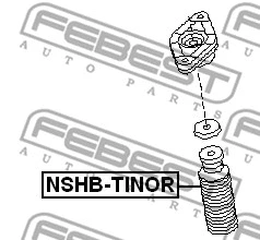 Protective Cap/Bellow, shock absorber