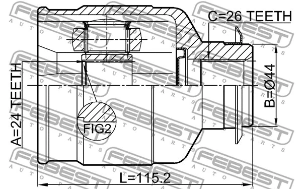 Joint Kit, drive shaft