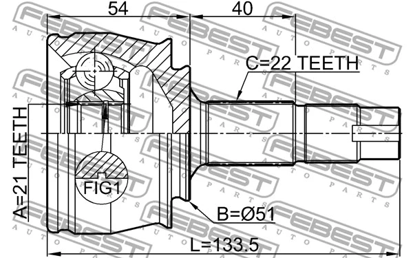 Joint Kit, drive shaft