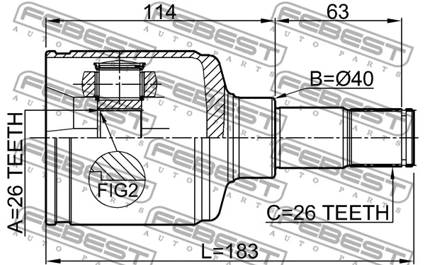 Joint Kit, drive shaft
