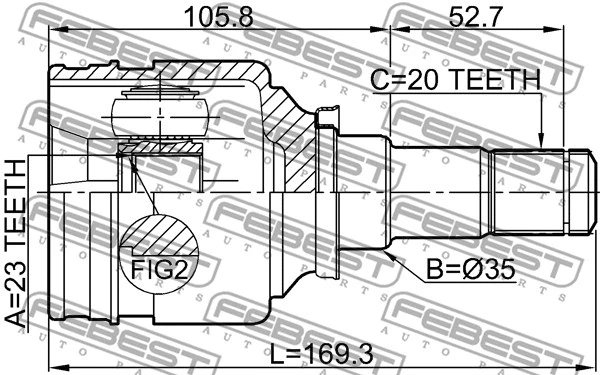 Joint Kit, drive shaft