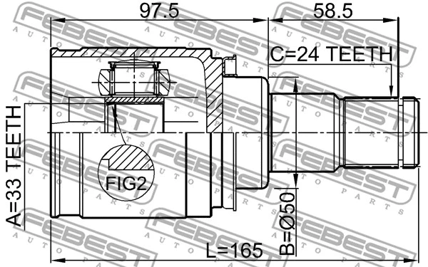Joint Kit, drive shaft