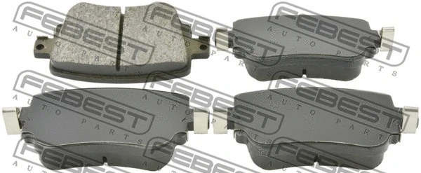Brake Pad Set, disc brake (2601-OCTA7R)