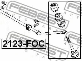 Link/Coupling Rod, stabiliser bar