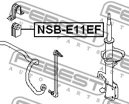 Mounting, stabiliser bar