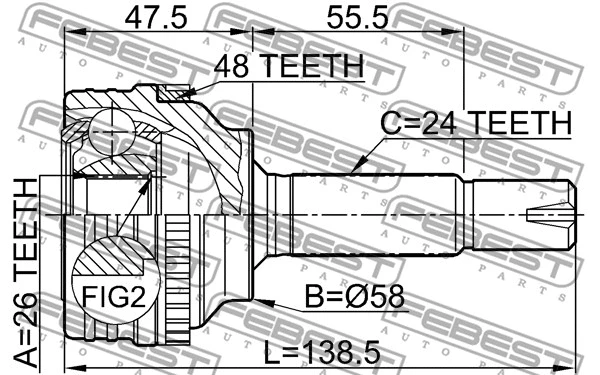 Joint Kit, drive shaft