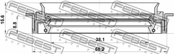 Shaft Seal, automatic transmission