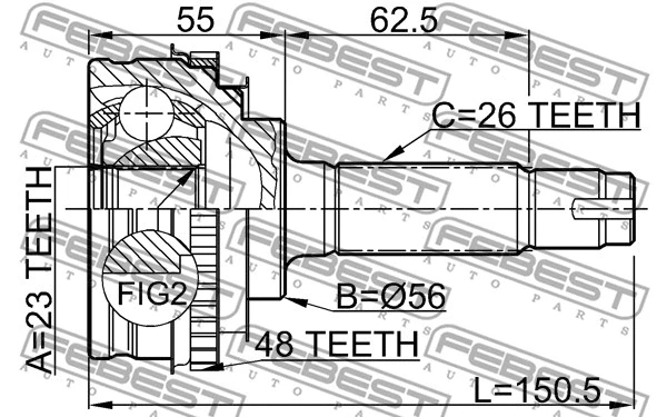 Joint Kit, drive shaft