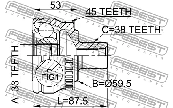 Joint Kit, drive shaft