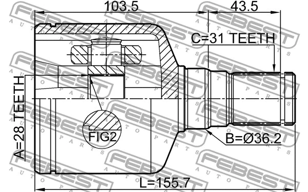Joint Kit, drive shaft
