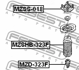 Protective Cap/Bellow, shock absorber