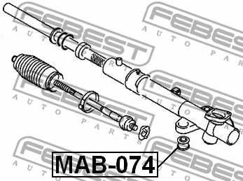 Mounting, steering gear