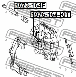 Repair Kit, brake caliper