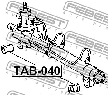 Mounting, steering gear