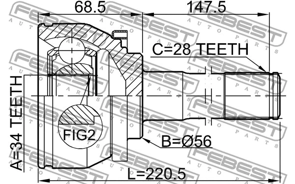 Joint Kit, drive shaft
