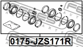 Repair Kit, brake caliper