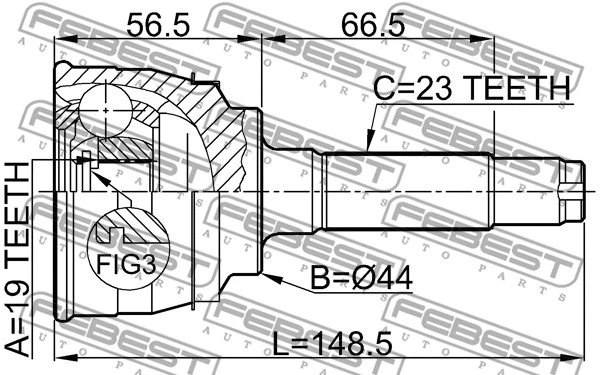 Joint Kit, drive shaft