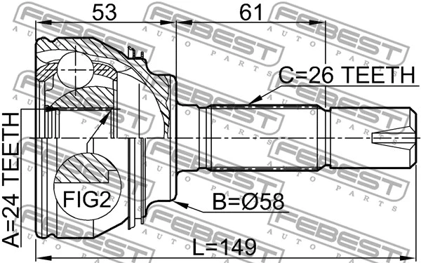 Joint Kit, drive shaft
